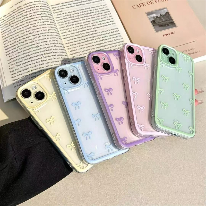 Phone Cases Pinterest - Şeker Renk Ilmek Tasarım Yumuşak Telefon