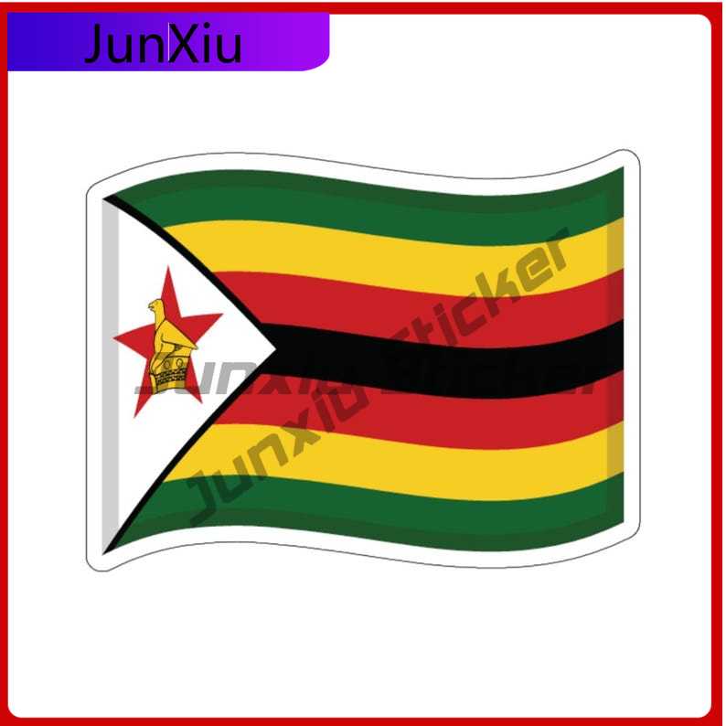 Phone Cases Zimbabwe - Zimbabve Drift Bayrağı Çıkartmaları Su Geçirmez