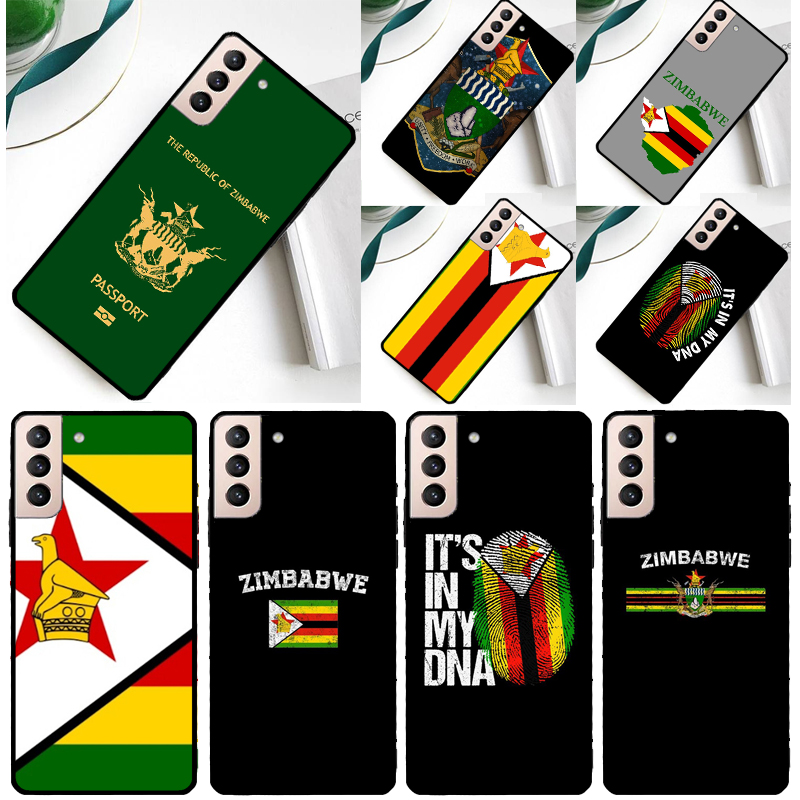 Phone Cases Zimbabwe - Zimbabve Bayrağı Telefon Kılıfı Için Samsung