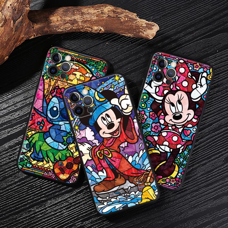 Phone Cases Disney - Disney Boyalı Resimli Minnie Mickey Kılıfı