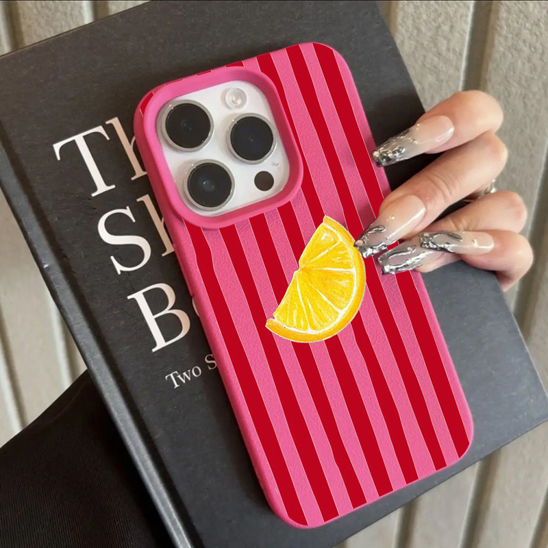 Phone Cases Online - Moda Limon Desenli TPU Silikon Telefon
