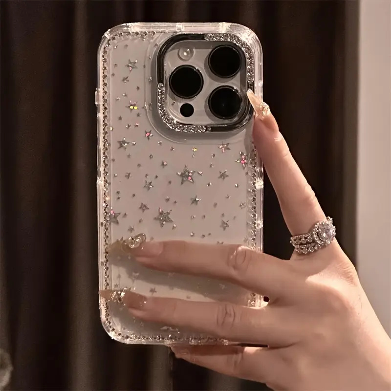 Phone Cases Pinterest - Lüks taşlı moda telefon kılıfı, parlayan