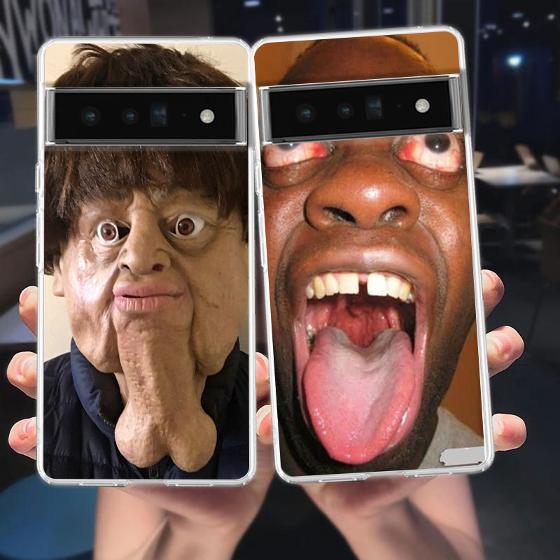 Phone Cases Ugly - Çirkin Adam Komik Telefon Kılıfı Google