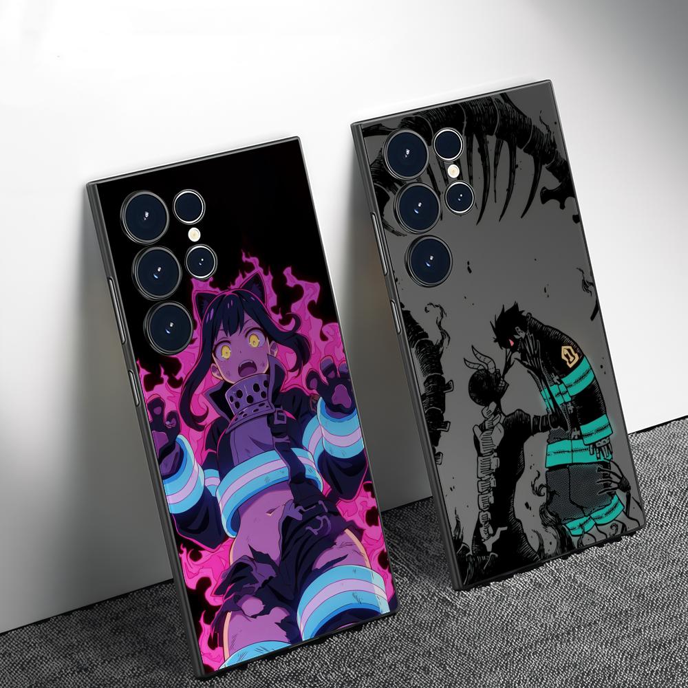 Phone Cases Samsung S25 Ultra - Anime F-Fire Force Telefon Kılıfı Samsung