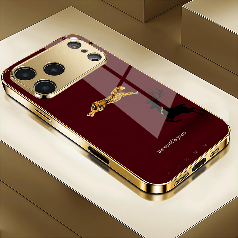 Phone Cases Red Deer - Jinbao Black Deer Şarap Kırmızısı Telefon