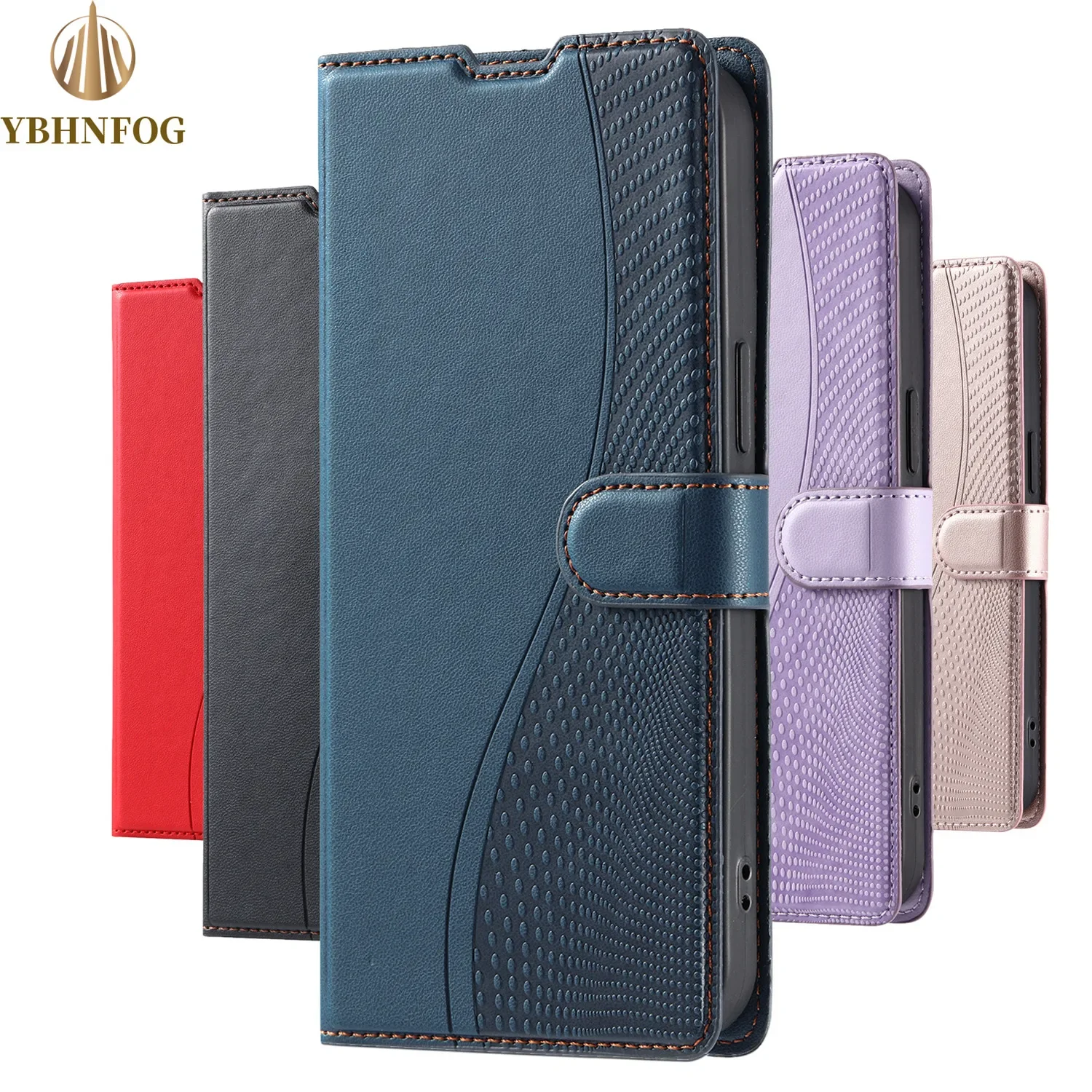 Phone Cases On Sale - Deri Flip telefon kılıfı Samsung Galaxy