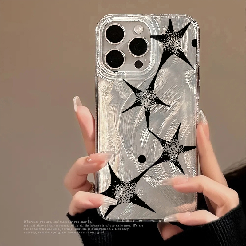 Phone Cases Online - Parlayan Yıldız Trend Desenli Telefon Kılıfı