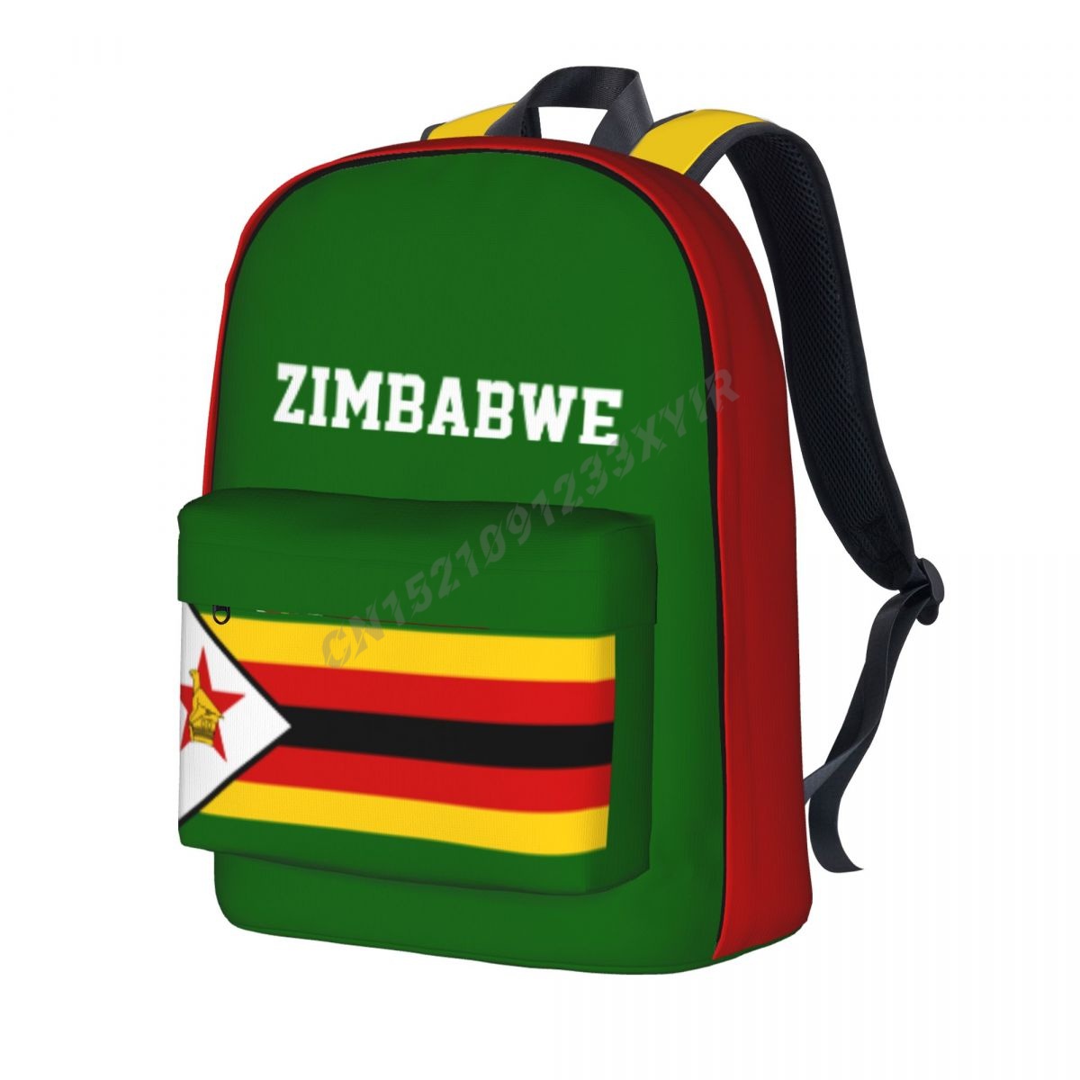 Phone Cases Zimbabwe - Unisex Sırt Çantası Zimbabve Bayrağı Dikiş