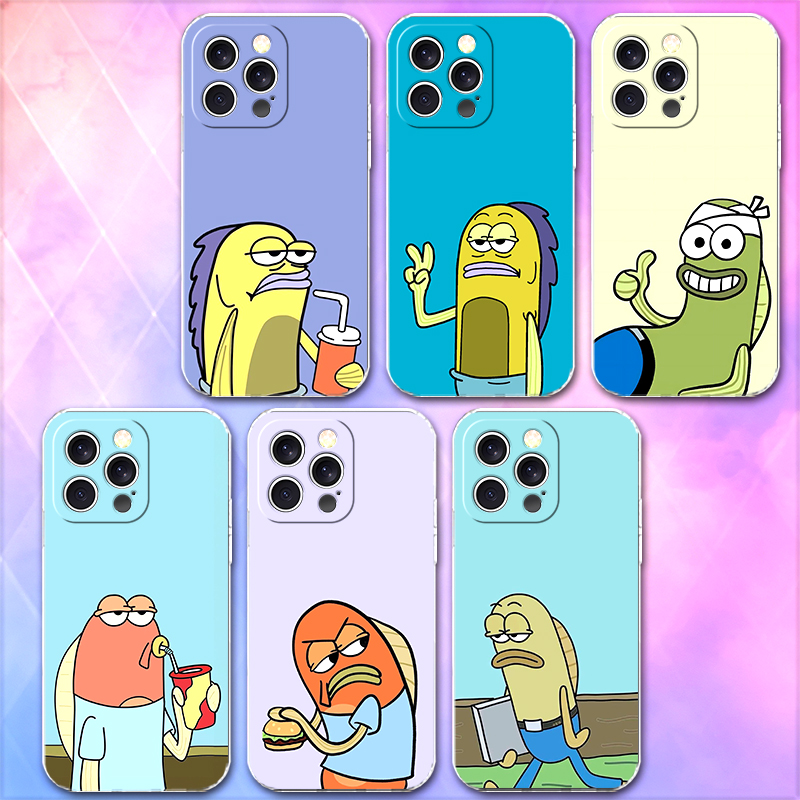 Phone Cases Ugly - Komik Karikatür Çirkin Balık Desenli Yumuşak