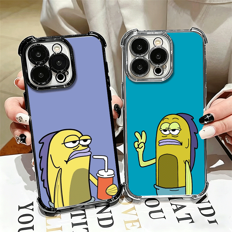 Phone Cases Ugly - Komik Karikatür Çirkin Balık Desenli Telefon
