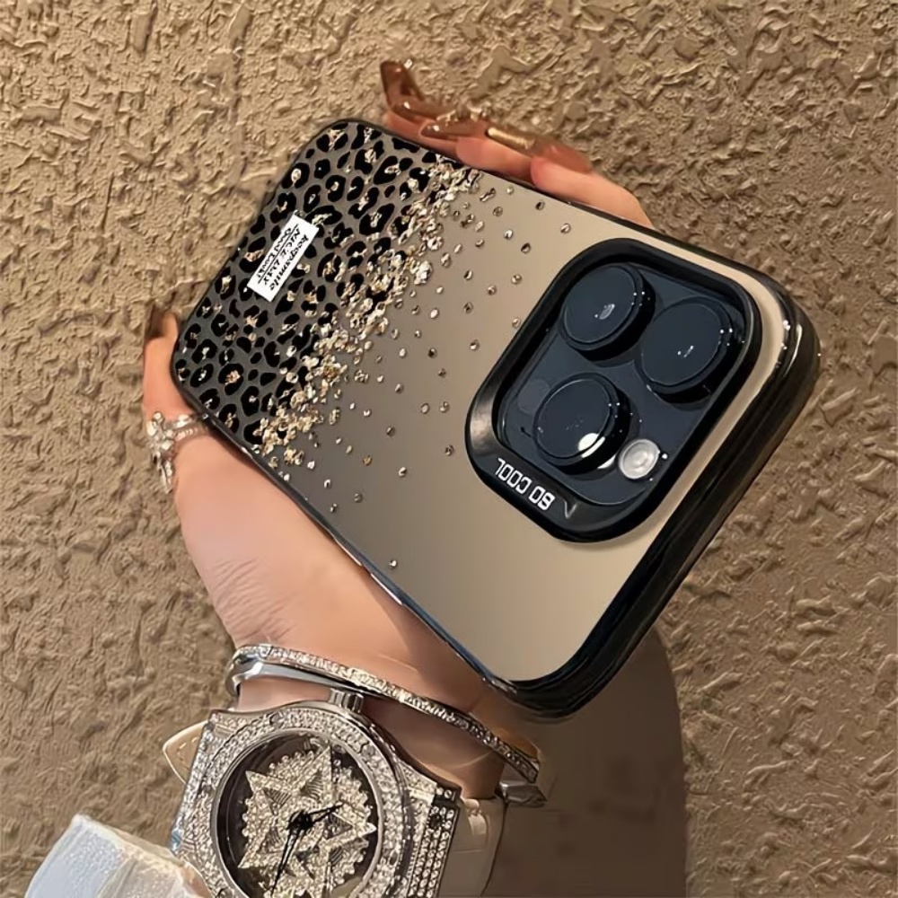 Leopar Desenli Altın Mat Kapla - Phone Cases Leopard Print incelemesi ve fiyatı