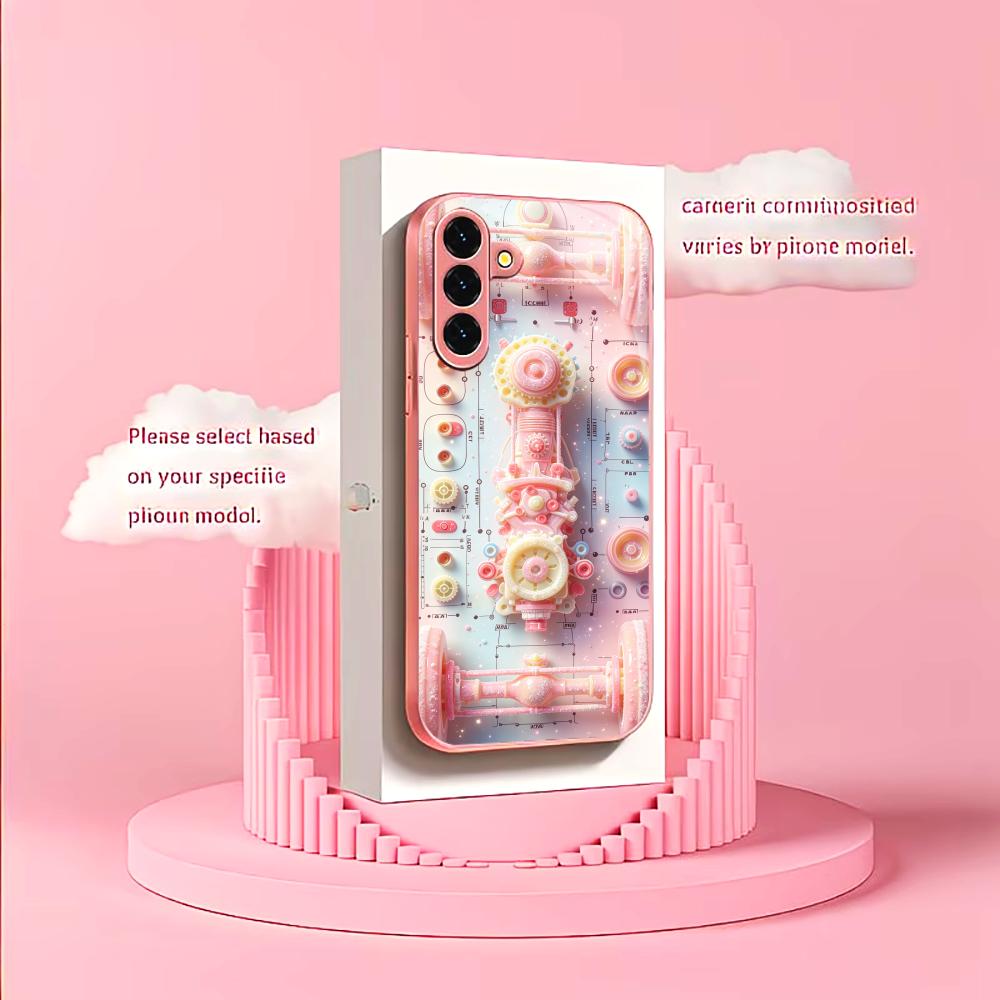 Pembe Şeker Mekanik telefon kı - Phone Cases Quad Lock incelemesi ve fiyatı
