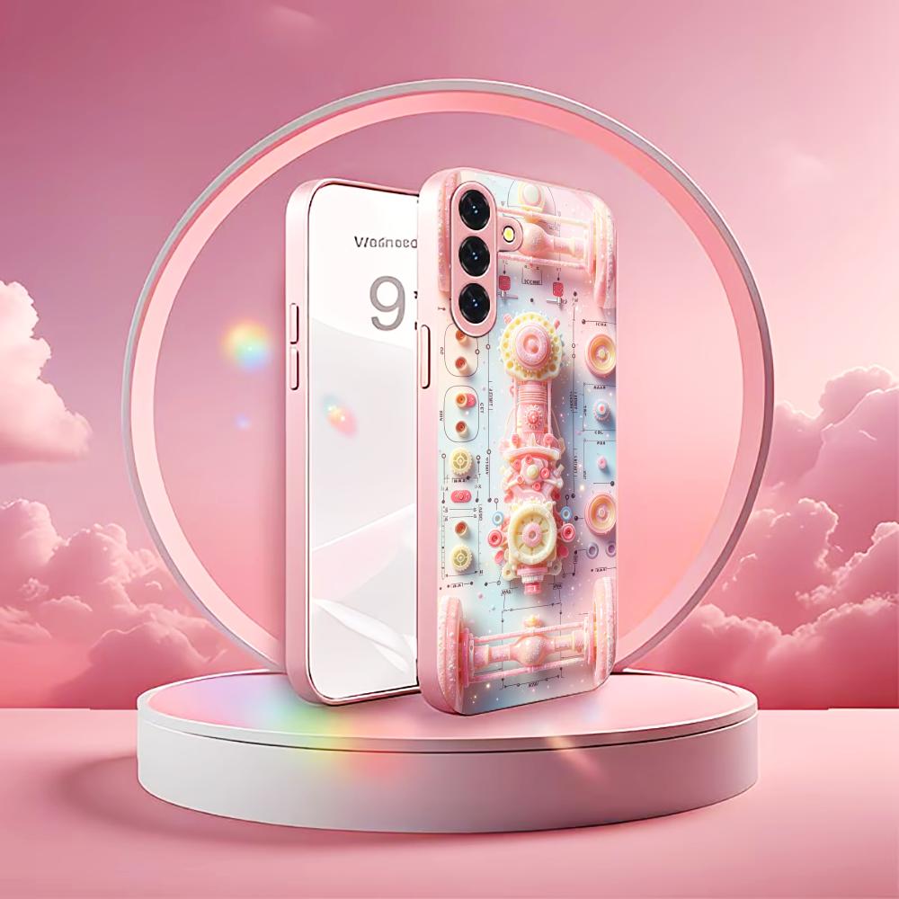 Pembe Şeker Mekanik telefon kı - Phone Cases Quad Lock incelemesi ve fiyatı