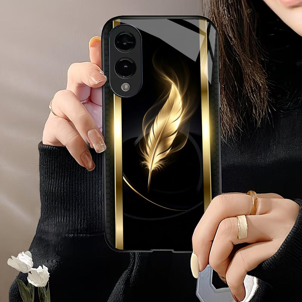 Parlak Altın Tüy telefon kılıf - Phone Cases Quad Lock incelemesi ve fiyatı