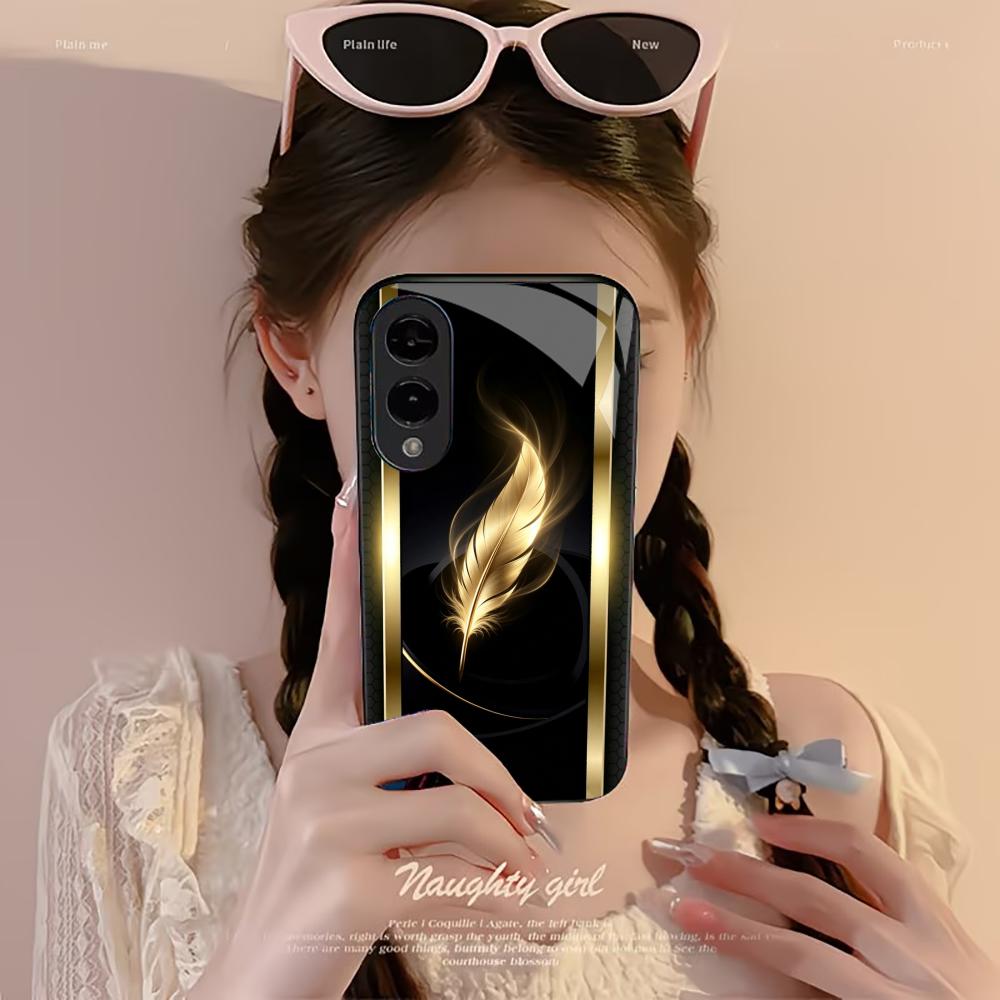 Parlak Altın Tüy telefon kılıf - Phone Cases Quad Lock incelemesi ve fiyatı