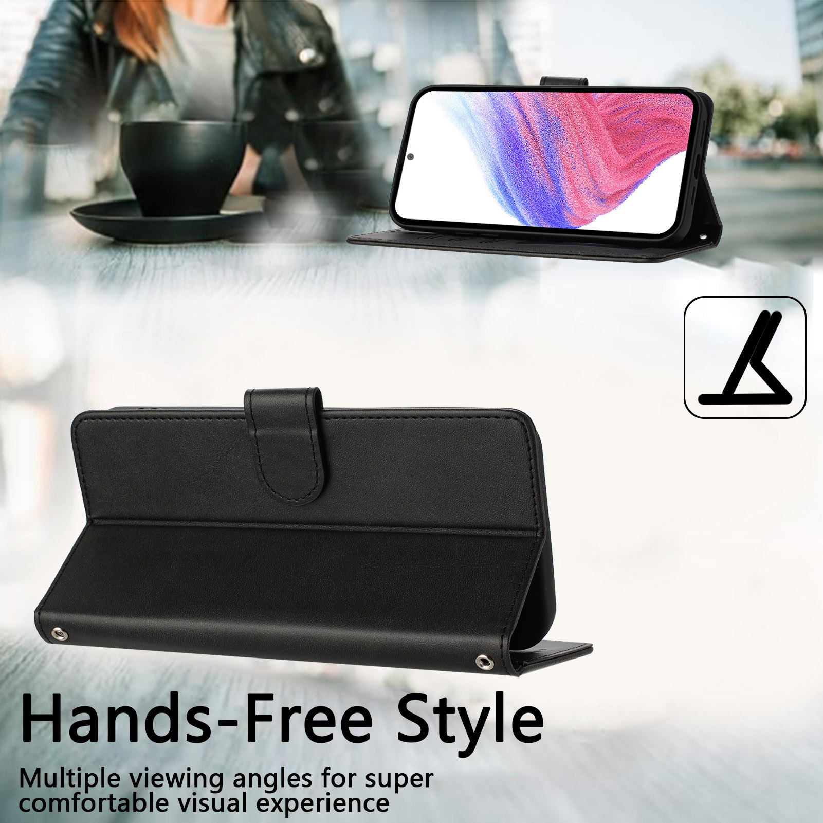 Samsung Galaxy A91 A71 A51 A41 - Phone Cases With Wallet On Back incelemesi ve fiyatı