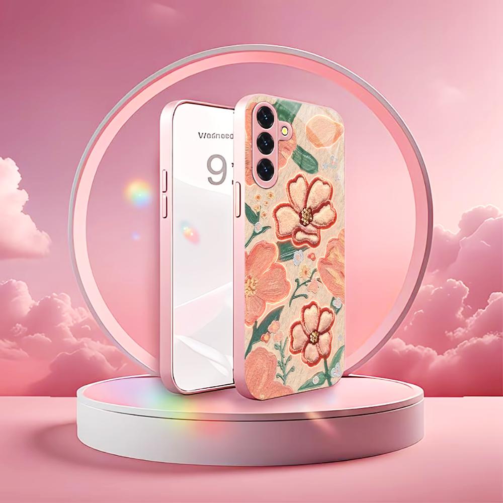 Parlayan Şeftali Çiçeği Desenl - Phone Cases Quad Lock incelemesi ve fiyatı