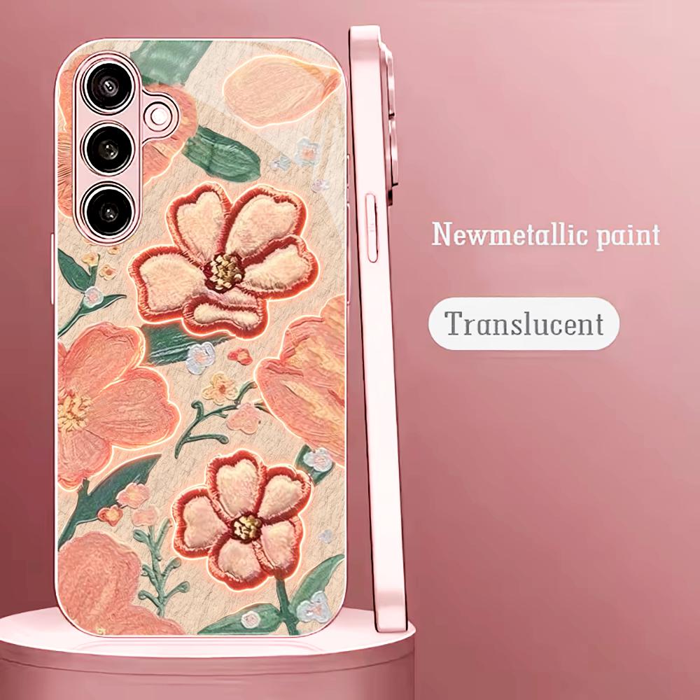 Parlayan Şeftali Çiçeği Desenl - Phone Cases Quad Lock incelemesi ve fiyatı