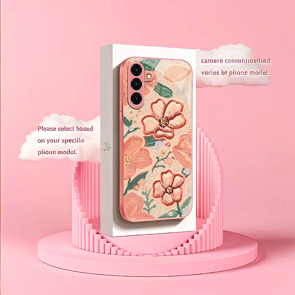 Parlayan Şeftali Çiçeği Desenl - Phone Cases Quad Lock incelemesi ve fiyatı