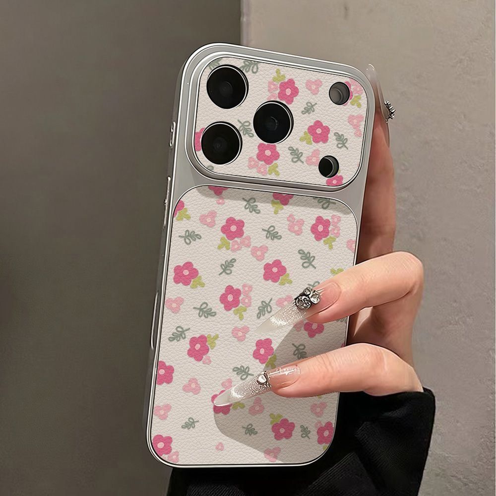 Lüks INS Çiçek Desenli Büyük P - Phone Cases With Camera Cover incelemesi ve fiyatı