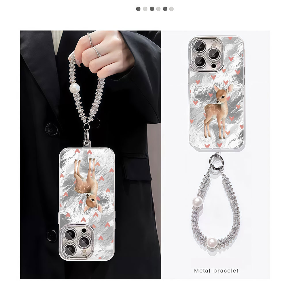 Sevimli Kore Kırmızı Aşk Geyiğ - Phone Cases Red Deer incelemesi ve fiyatı