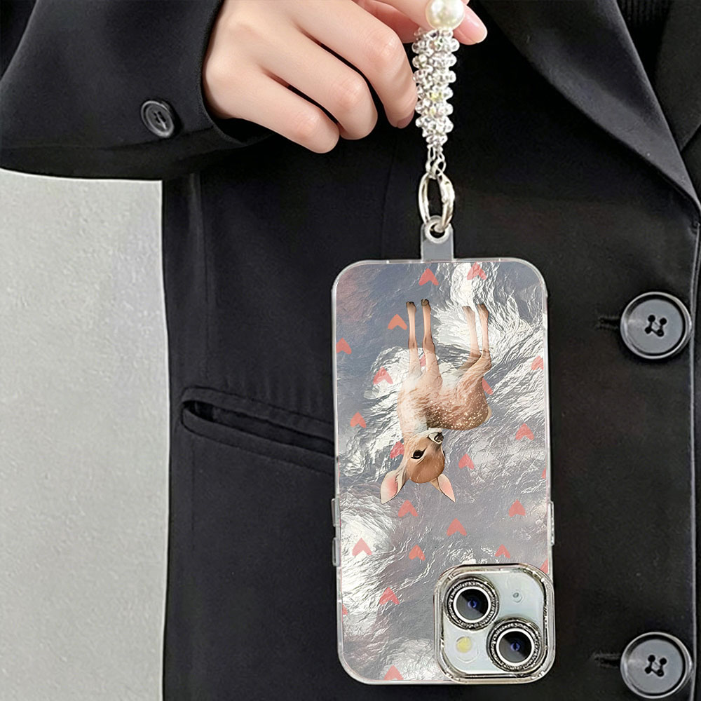 Sevimli Kore Kırmızı Aşk Geyiğ - Phone Cases Red Deer incelemesi ve fiyatı