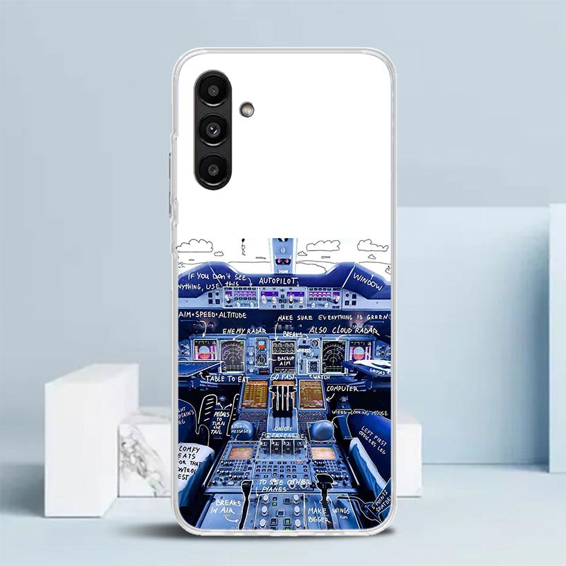 Havacılık Uçak Pilot Kokpit Ka - Phone Cases Aviation incelemesi ve fiyatı