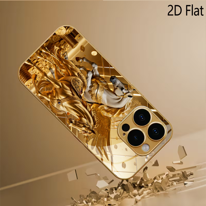 İki At Desenli Temperli Cam Ta - Phone Cases With Camera Cover incelemesi ve fiyatı