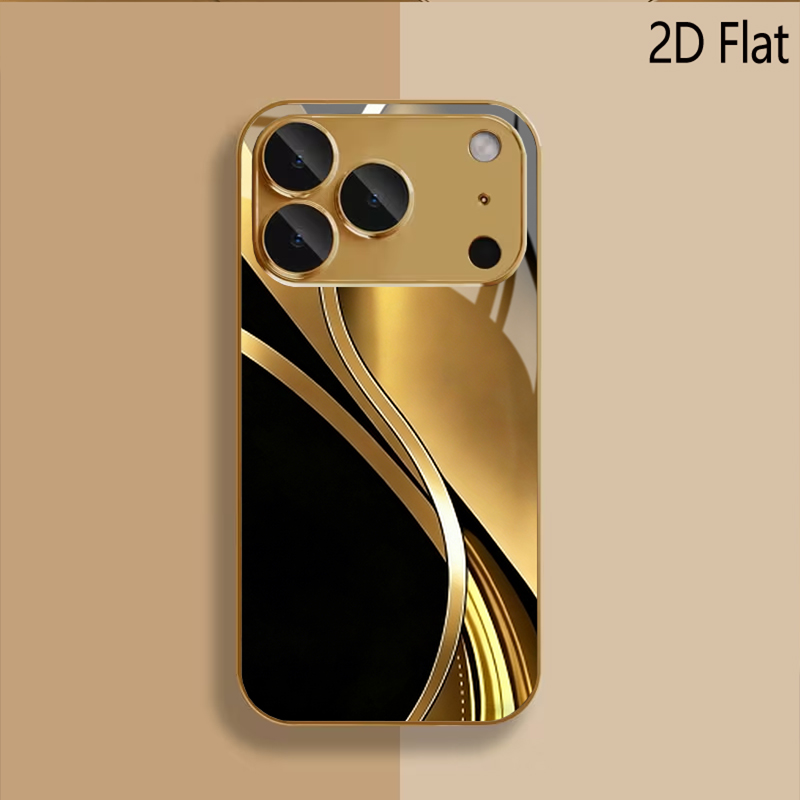 Siyah altın baskılı desenli te - Phone Cases With Camera Cover incelemesi ve fiyatı