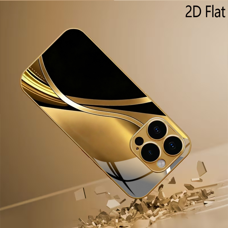 Siyah altın baskılı desenli te - Phone Cases With Camera Cover incelemesi ve fiyatı