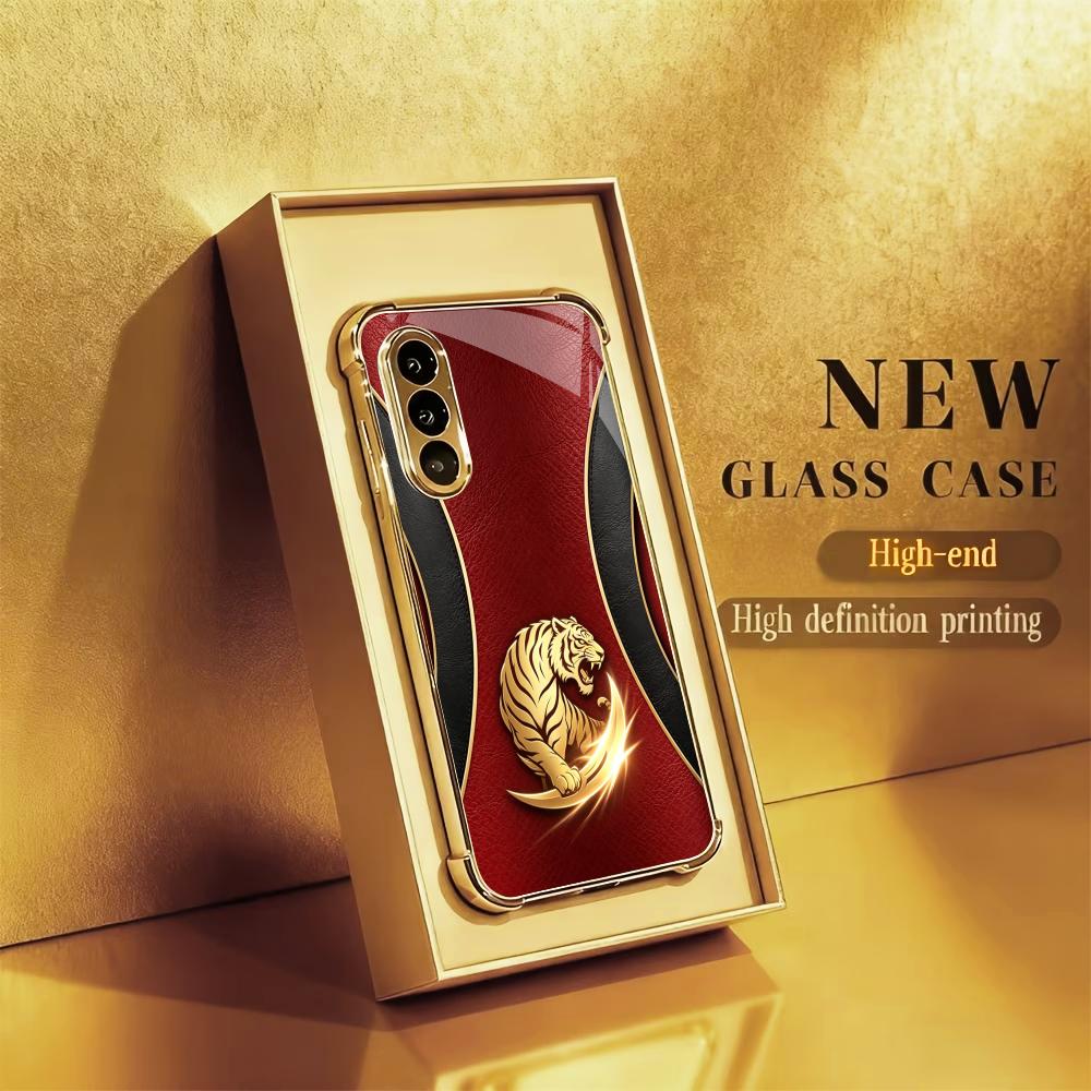 Lüks Moda Altın Kaplan telefon - Phone Cases Quad Lock incelemesi ve fiyatı