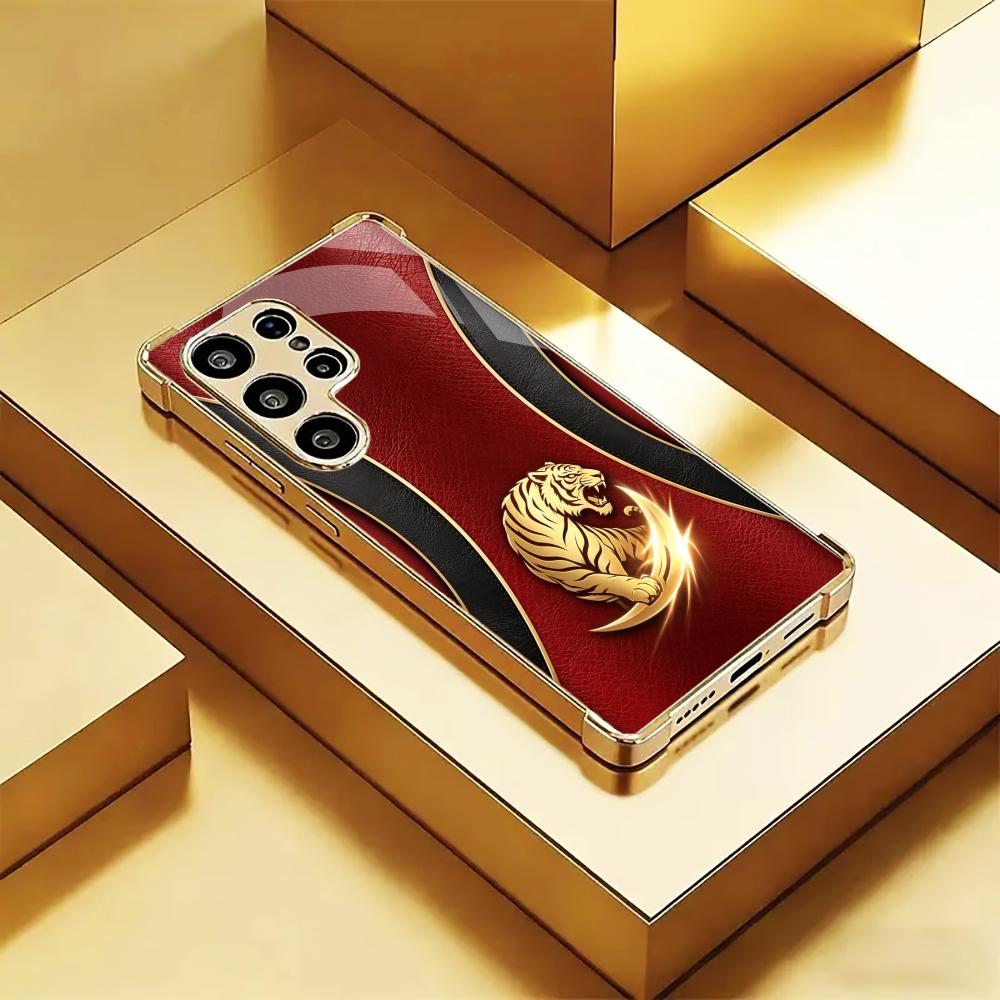 Lüks Moda Altın Kaplan telefon - Phone Cases Quad Lock incelemesi ve fiyatı