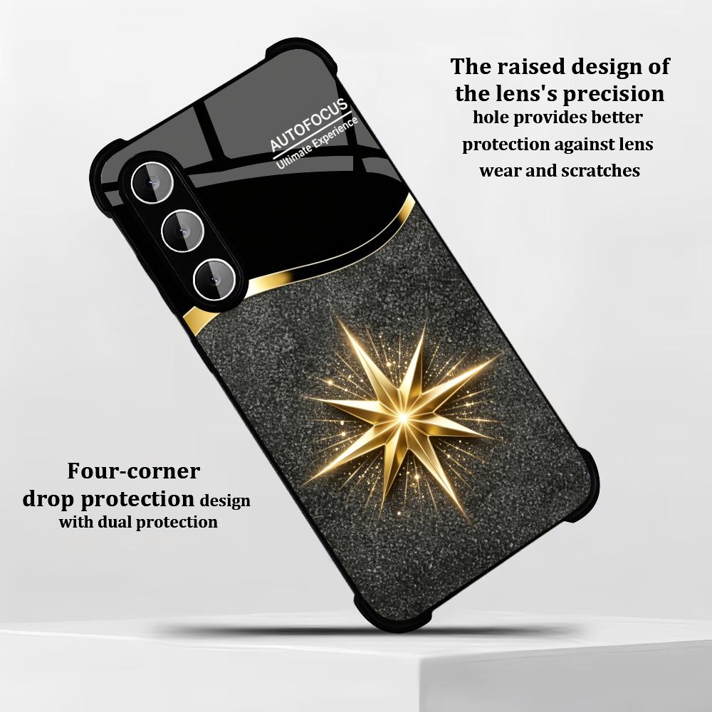 Siyah Parlak Altın Yıldızlı te - Phone Cases Quad Lock incelemesi ve fiyatı