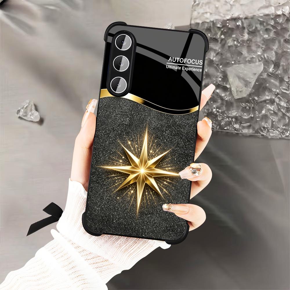 Siyah Parlak Altın Yıldızlı te - Phone Cases Quad Lock incelemesi ve fiyatı