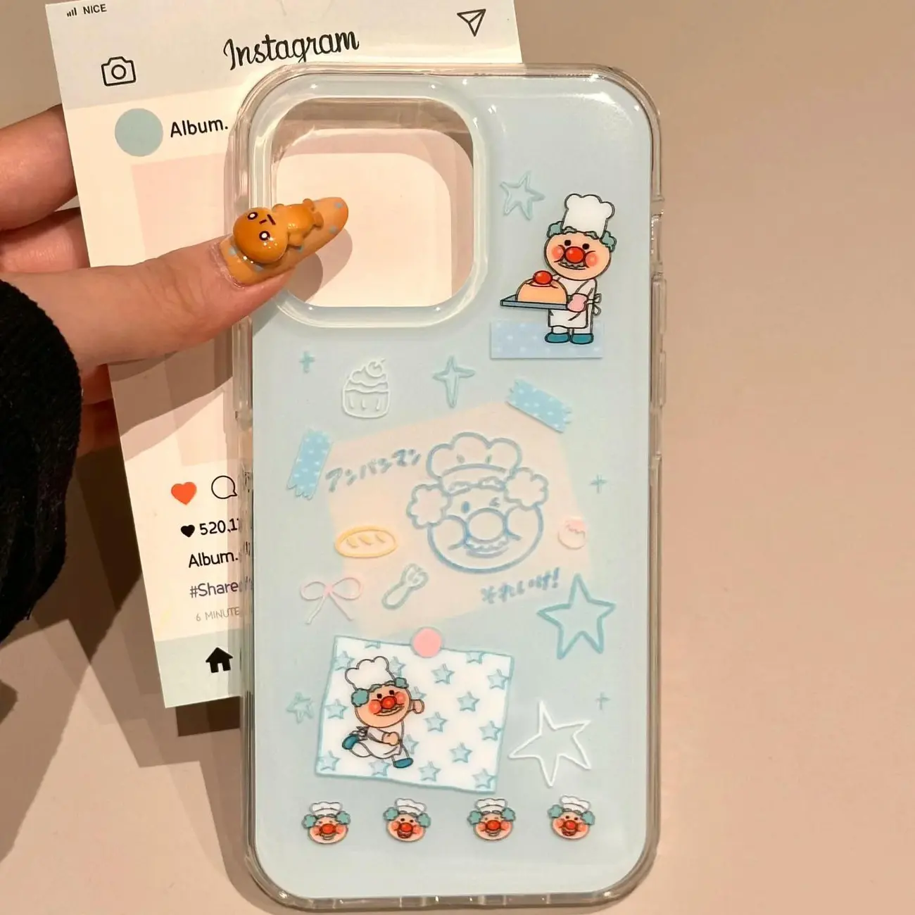 Kore Tarzı Mavi Şef Yaşlı Adam - Phone Cases Y2K incelemesi ve fiyatı