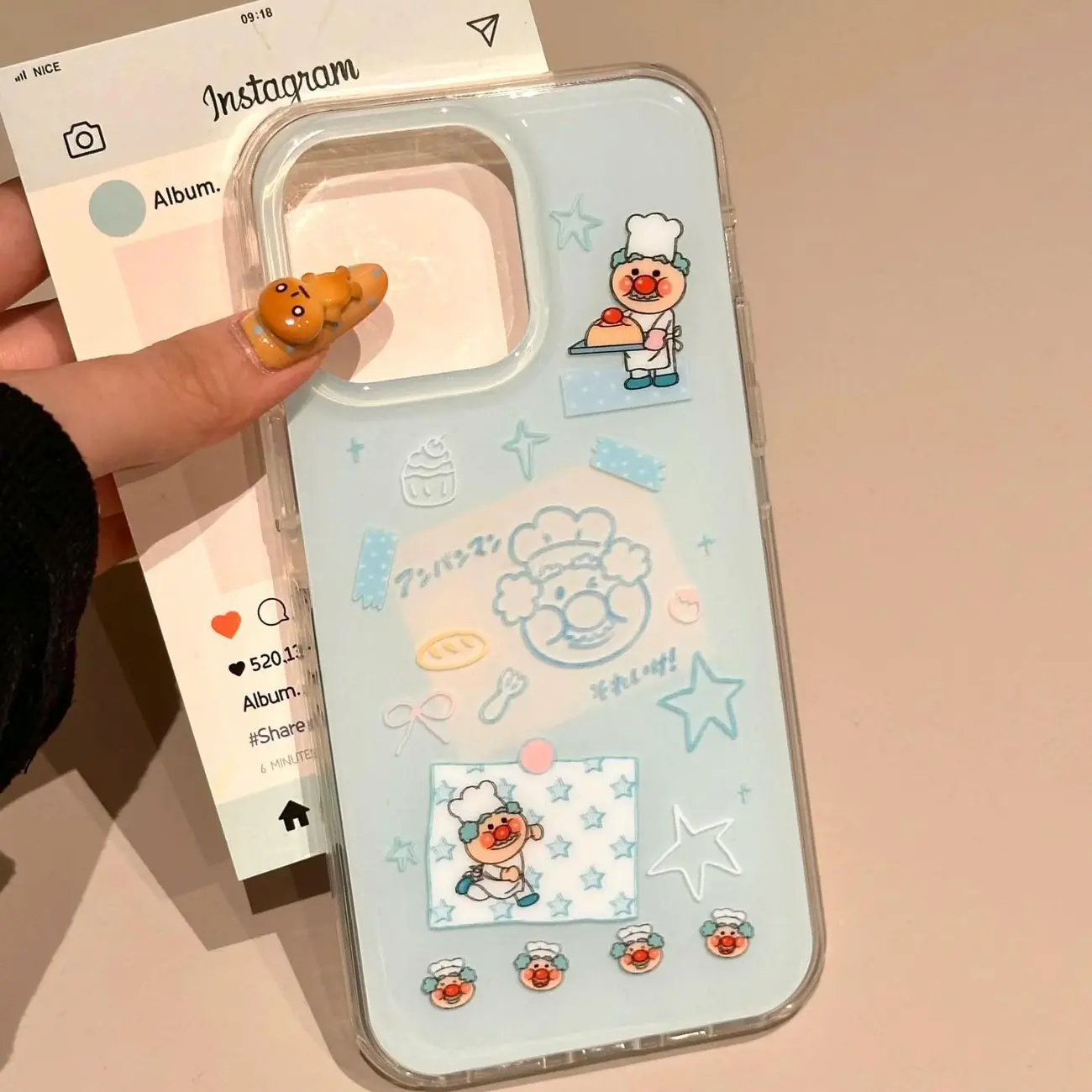 Kore Tarzı Mavi Şef Yaşlı Adam - Phone Cases Y2K incelemesi ve fiyatı