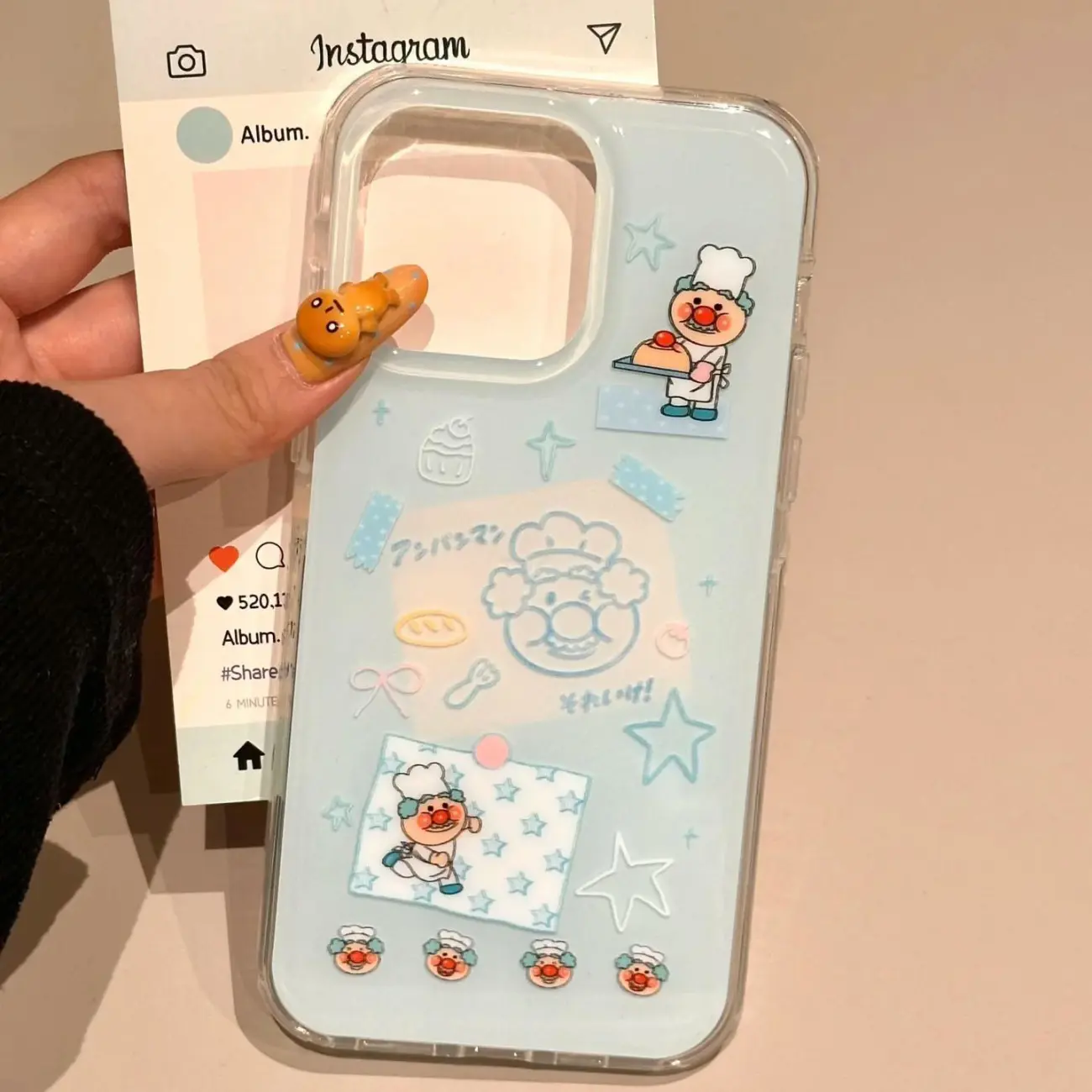 Kore Tarzı Mavi Şef Yaşlı Adam - Phone Cases Y2K incelemesi ve fiyatı