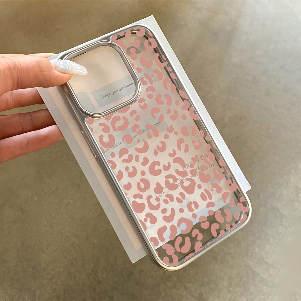 Pembe Leopar Desenli Elektroka - Phone Cases Leopard Print incelemesi ve fiyatı