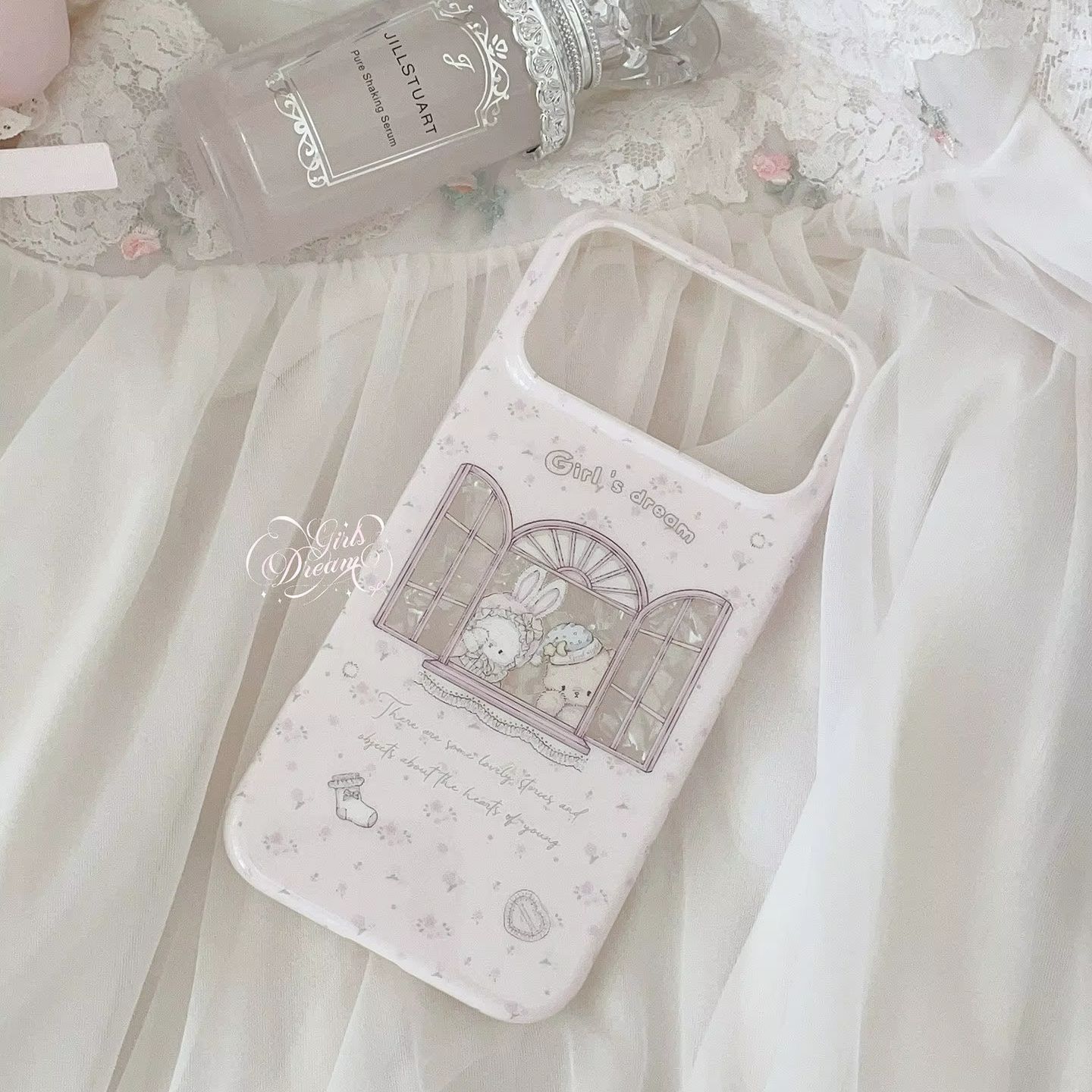 Kawaii Tavşanlı Ayılı Çiçek De - Phone Cases Y2K incelemesi ve fiyatı