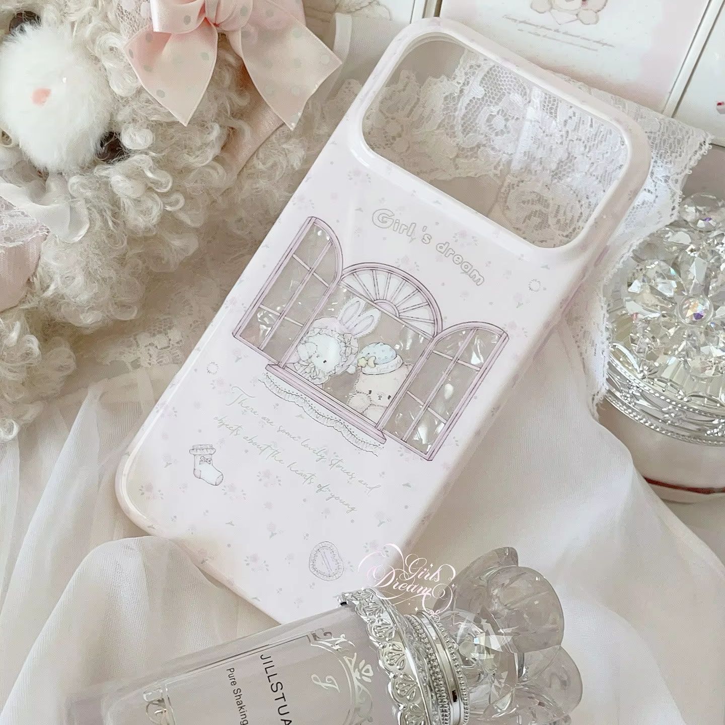 Kawaii Tavşanlı Ayılı Çiçek De - Phone Cases Y2K incelemesi ve fiyatı