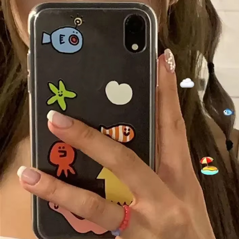 Sevimli Okyanus Canlıları Kawa - Phone Cases Y2K incelemesi ve fiyatı