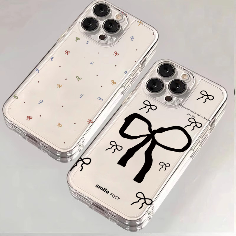 Renkli Küçük Fiyonklu Şeffaf T - Phone Cases Pinterest incelemesi ve fiyatı