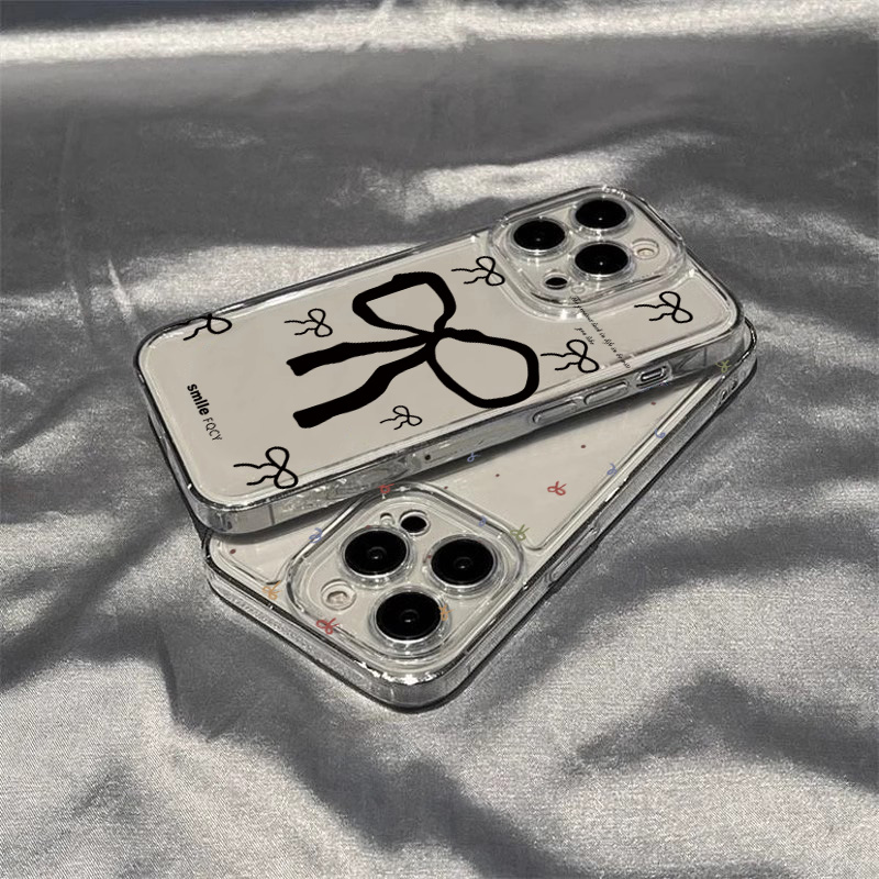 Renkli Küçük Fiyonklu Şeffaf T - Phone Cases Pinterest incelemesi ve fiyatı