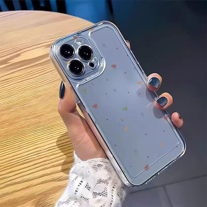 Renkli Küçük Fiyonklu Şeffaf T - Phone Cases Pinterest incelemesi ve fiyatı