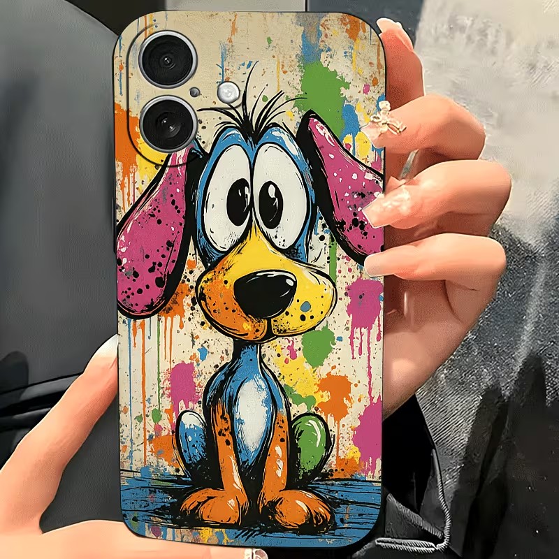 Graffiti Renkli Köpek Yavrusu  - Phone Cases Online incelemesi ve fiyatı
