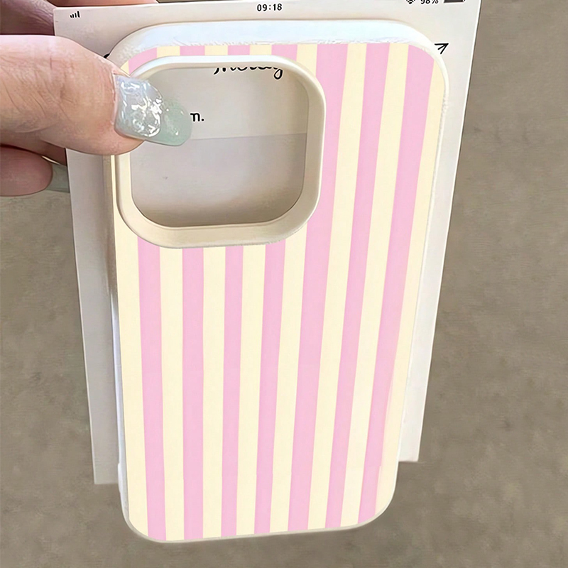 Basit Pembe Dikey Çizgili Lich - Phone Cases Online incelemesi ve fiyatı