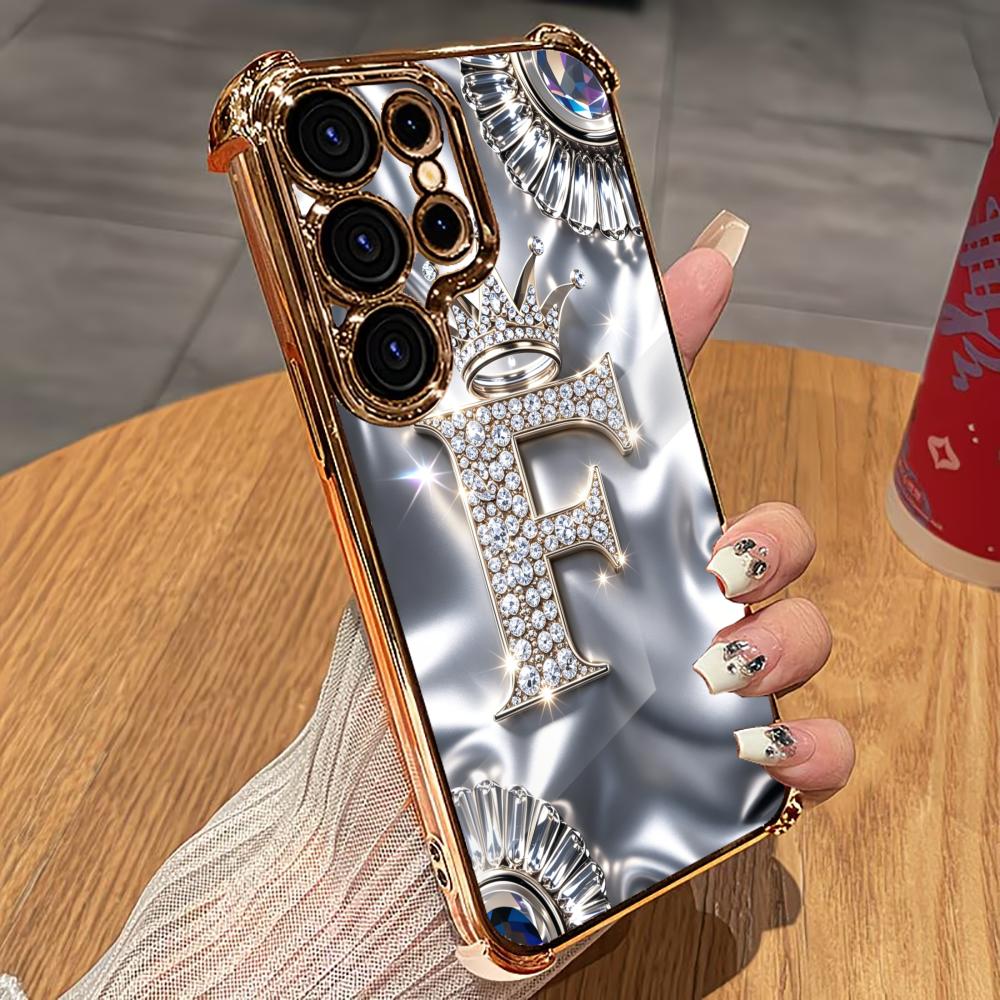 Lüks Elmas Harfli F telefon kı - Phone Cases Quad Lock incelemesi ve fiyatı
