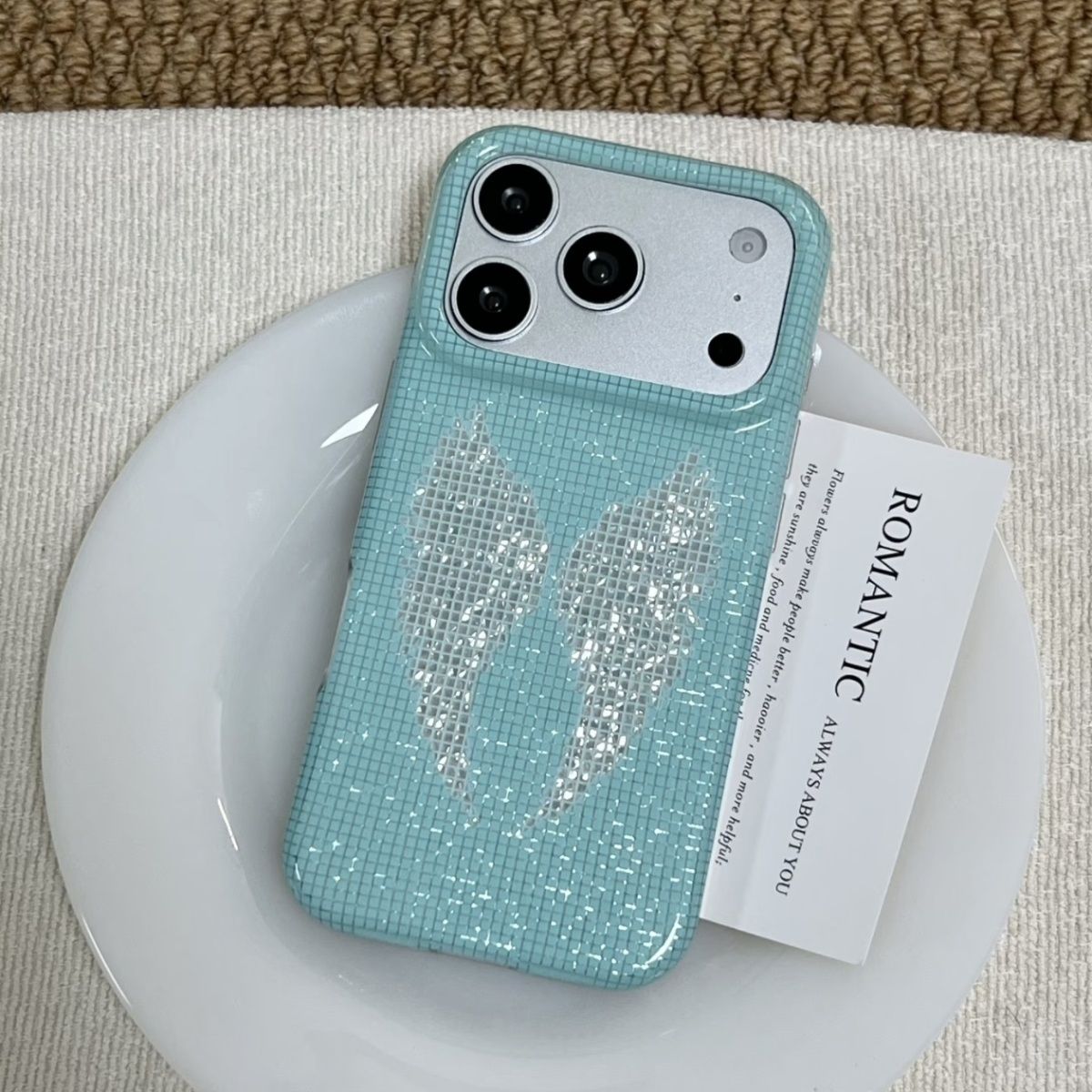 Kore Tarzı Nane Yeşili İngiliz - Phone Cases Y2K incelemesi ve fiyatı