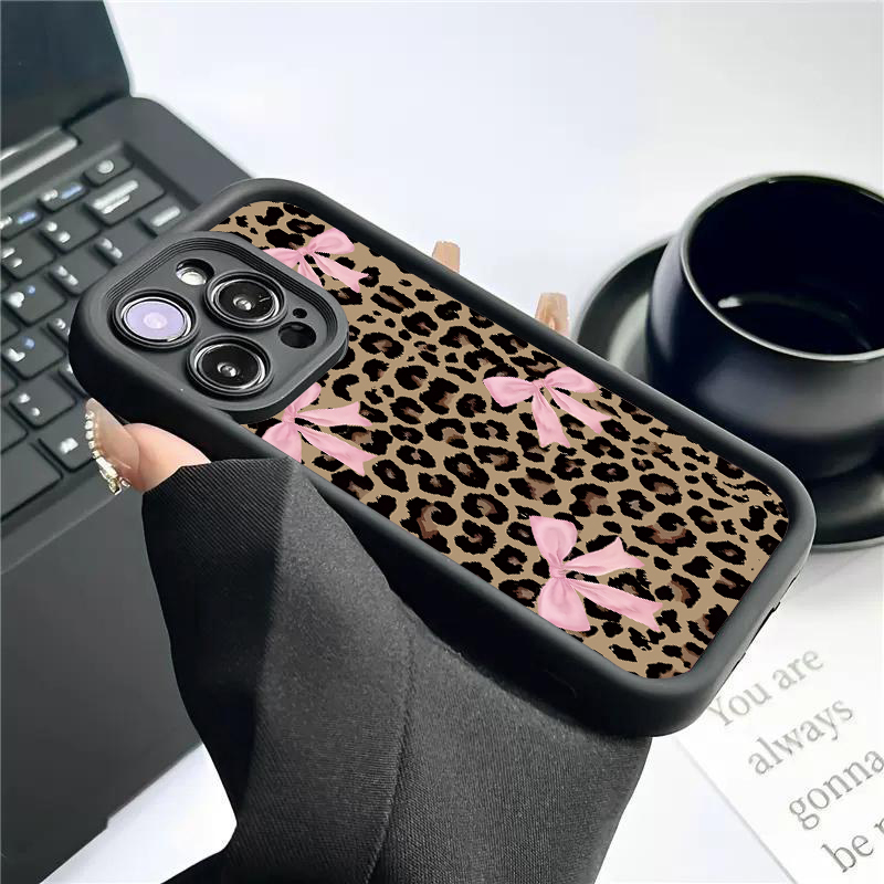 Lüks Leopar Desenli Fiyonklu T - Phone Cases Leopard Print incelemesi ve fiyatı