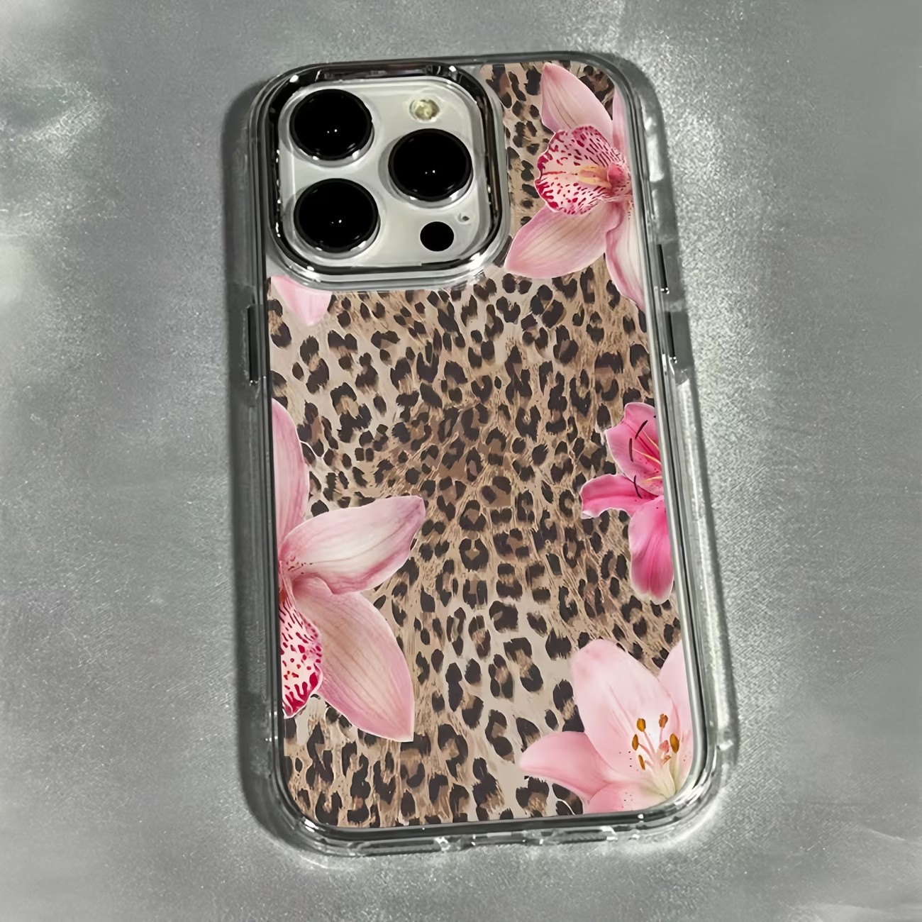 Leopar Desenli Zambak Çiçekli  - Phone Cases Leopard Print incelemesi ve fiyatı